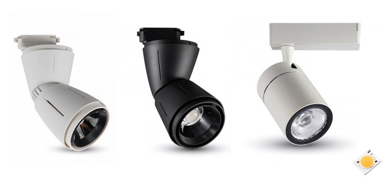 LED lištové reflektory COB